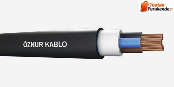 Öznur Nyy Kablo 4x6 Mm ( YVV ) Yeraltı Kablosu